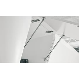 Ressort de pression compas pour relevant 60 N course 76 mm longueur 230 mm