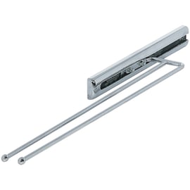 Porte-serviettes téléscopique chromé