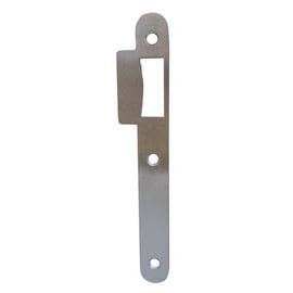 Gâche pour serrure à larder 1 point D452 inox bec-de-cane