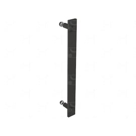 Poignée de tirage ROC-DESIGN demi-baton noir longueur 356 mm
