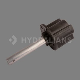 Enbout axe d'enrouleur côté roues