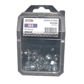 Écrou borgne DIN 1587 Zingué Coque