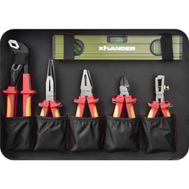 Mallette aluminium avec 85 outils isolés