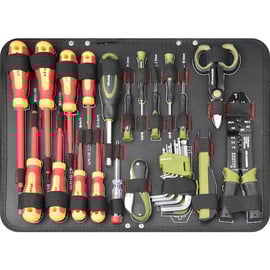 Mallette aluminium avec 142 outils isolés