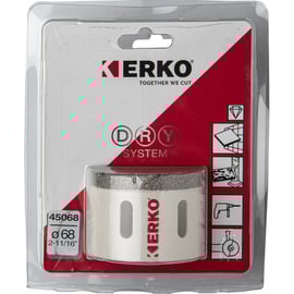 Trépan diamant DRY SYSTEM - diamètre 76 mm