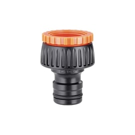 Nez de robinet auto taraudé 3/4" - 1" - Grand débit