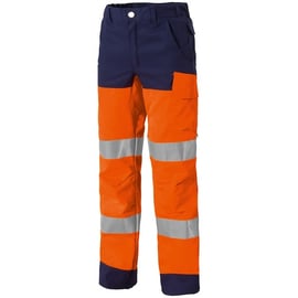 Pantalon haute visibilité LUKLIGHT orange/marine - 48