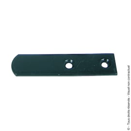 Panneton PICARDE droit zingué noir