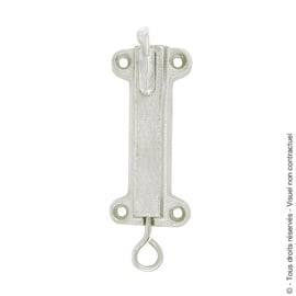 Loqueteau de persienne boîte fonte