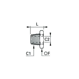 Raccord à compression réduction 1863