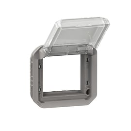 Adaptateur étanche PLEXO avec volet pour fonction Mosaic