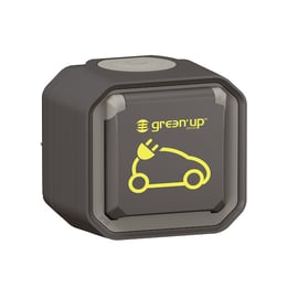 Prise de courant étanche - recharge de véhicule électrique Green'up Access PLEXO - anthracite
