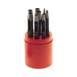 Emporte-pièces à ouverture latérale en jeu 2-10 mm 9 pièces
