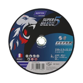 Meule à tronçonner Super Bleue 5 - Ø 230 mm - Épaisseur 2,5 mm