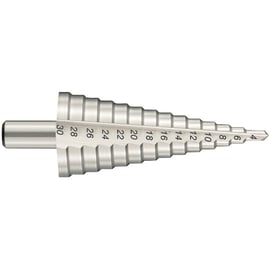 Foret conique étagé HSS hélice droite