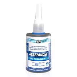 Résine d'étanchéité pour raccords filetés GEBETANCHE EAU POTABLE RT1 - 75 ml