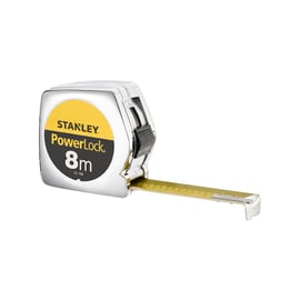 Mesure courte Powerlock Classic ABS - 8 mètres x 25 mm