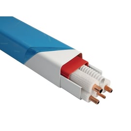 Goulotte pour climatisation CANALSPLIT blanc pur