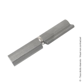 Paumelle à souder mixte Soudan acier avec butée à billes