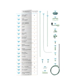 Ferme-imposte à câble WINDY