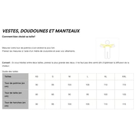 Polaire chauffante sans manches HV03