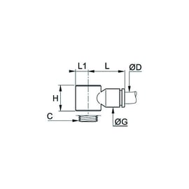 Raccord instantané corps pour banjo simples ou multiples 3538