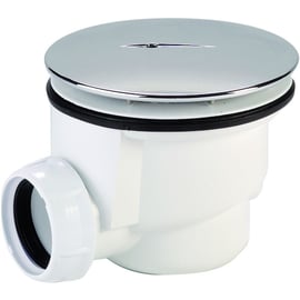 Bonde receveur de douche Ø 90 mm 690 - Capot en ABS chromé