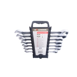 Jeu de 7 clés mixtes à cliquet de 8 à 19 mm