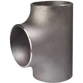 Té égal à souder acier noir