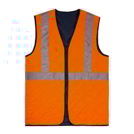 Gilet rafraîchissant haute visibilité KIPCOOL orange