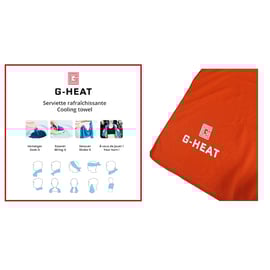 Serviette rafraîchissante