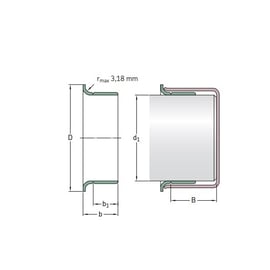 Manchon de réparation pour arbre SPEEDI SLEEVE - 14,96-15,06 mm
