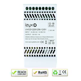 Convertisseur de tension UVCD sur rail DIN