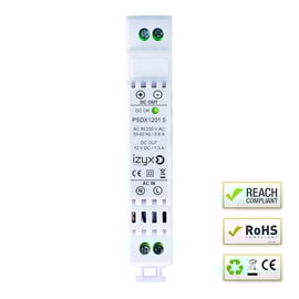 Alimentation PSDX sur rail DIN 12VDC 1,5A