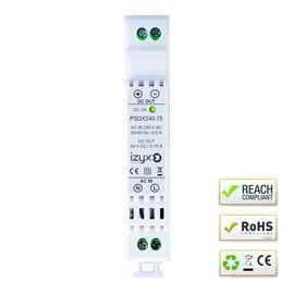 Alimentation PSDX sur rail DIN