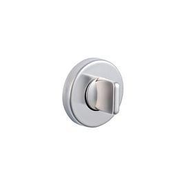 Rosace ronde inox pour béquille LC bec-cane à condamnation la paire