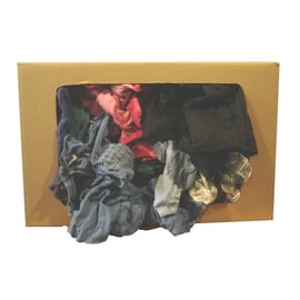 Chiffon textile mulitcolore (carton de 10 kg) - t-shirt et sweat