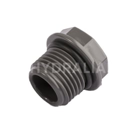 Bouchon fileté + joint 1/2"