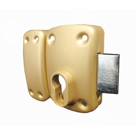 Verrou de sûreté pour cylindre européen - bronze