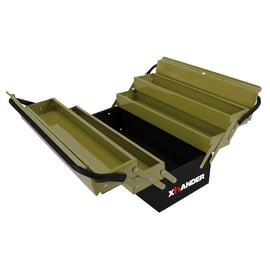 Boîte à outils 5 compartiments en métal