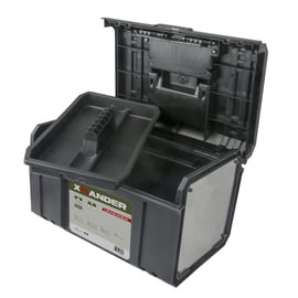Boîte à outils plastique renforcé 17L - 51 x 24 x 23 cm