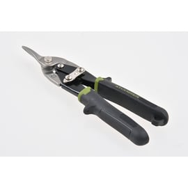 Cisaille à tôle type aviation coupe droite avec manche bi-matière