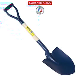 Pelle de Bord avec manche en D 62 cm - 240 mm