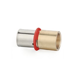 Adaptateur pour tube PER - Cuivre - à sertir