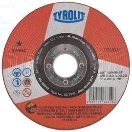 Meule à ébarber BASIC-TOUCH 29T - diamètre 125 mm - épaisseur 3 mm