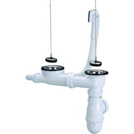 Vidage complet d'évier C5911 - Diamètre : 74 mm