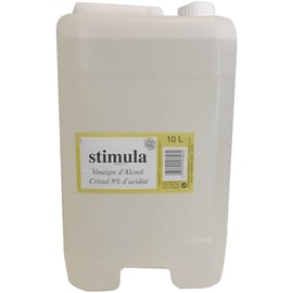 Vinaigre d'alcool cristal 8°C - 10 L - bidon