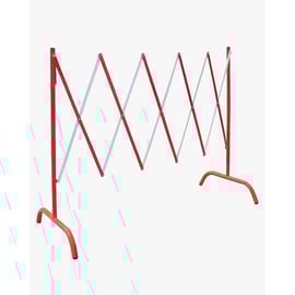 Barrière de chantier extensible en acier 2,30 mètres