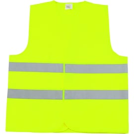 Gilet haute visibilité 2 bandes jaune