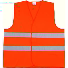 Gilet haute visibilité 2 bandes orange